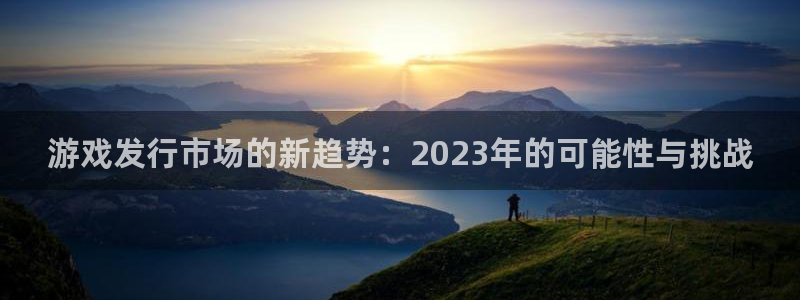 杏耀logo：游戏发行市场的新趋势：2023年的可能性与挑战