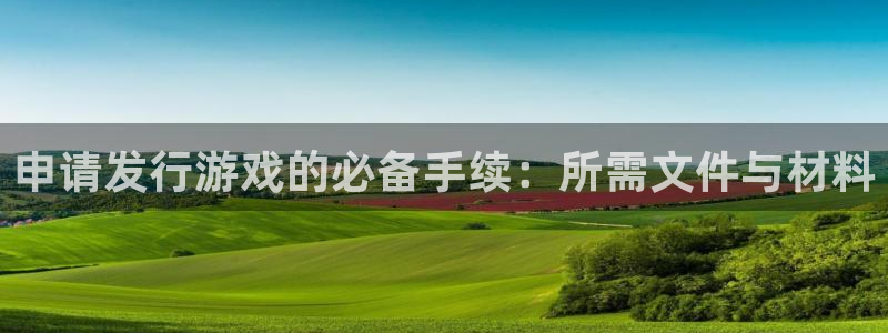 陕西杏耀子文化公司有什么游戏：申请发行游戏的必备手续：所需文件与材料